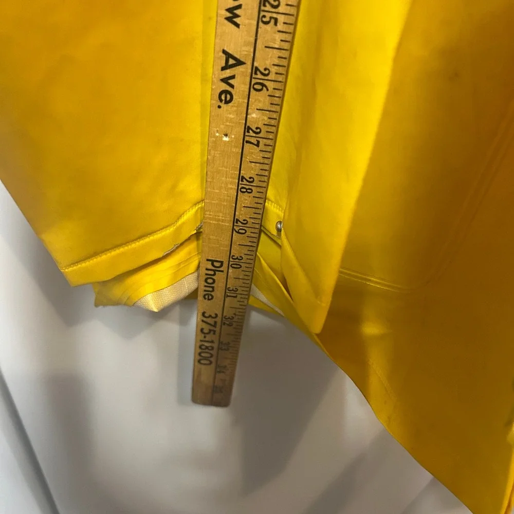 Tingley Yellow Rain Jacket PVC Coated Workwear Coat Mens 2XL 150509/13039